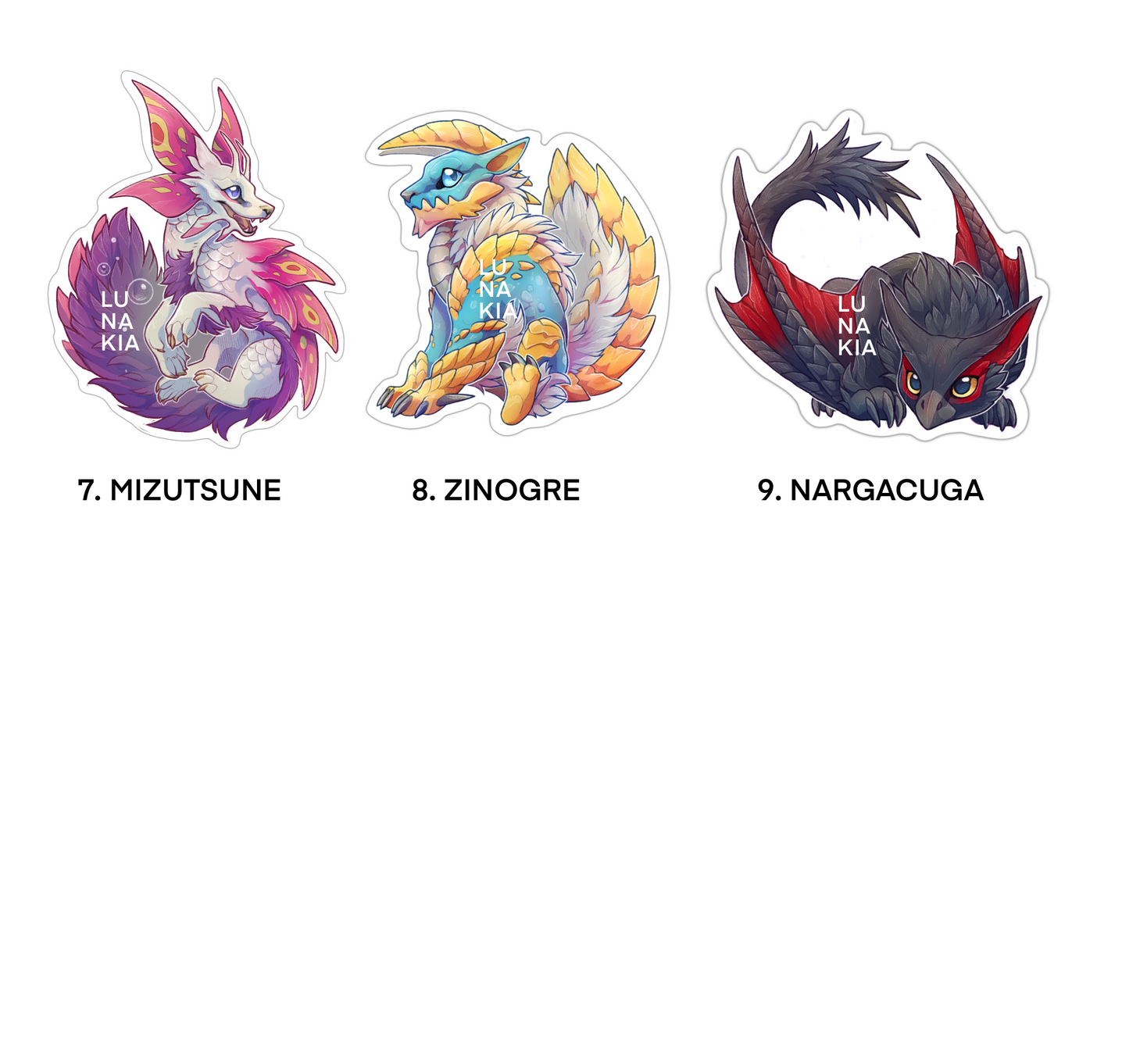 Vinyl Sticker Monster Hunter