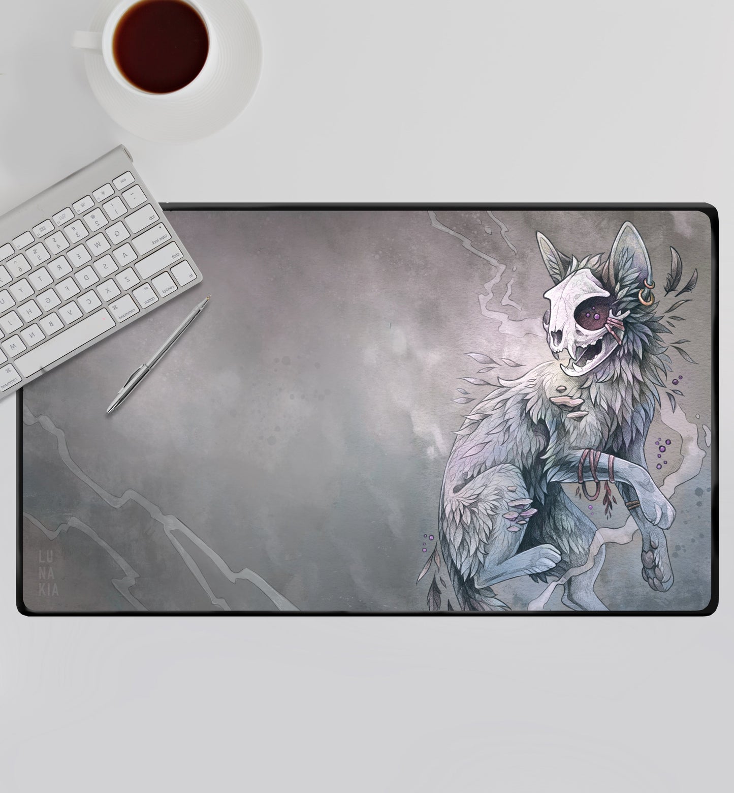 Gamemat / XL-Mousepad "Plant Kitty" 3