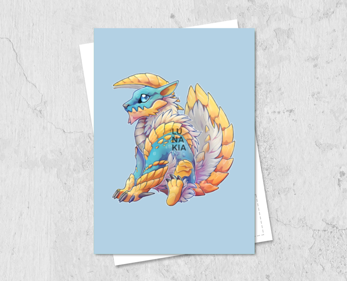 Postcard "Zinogre"