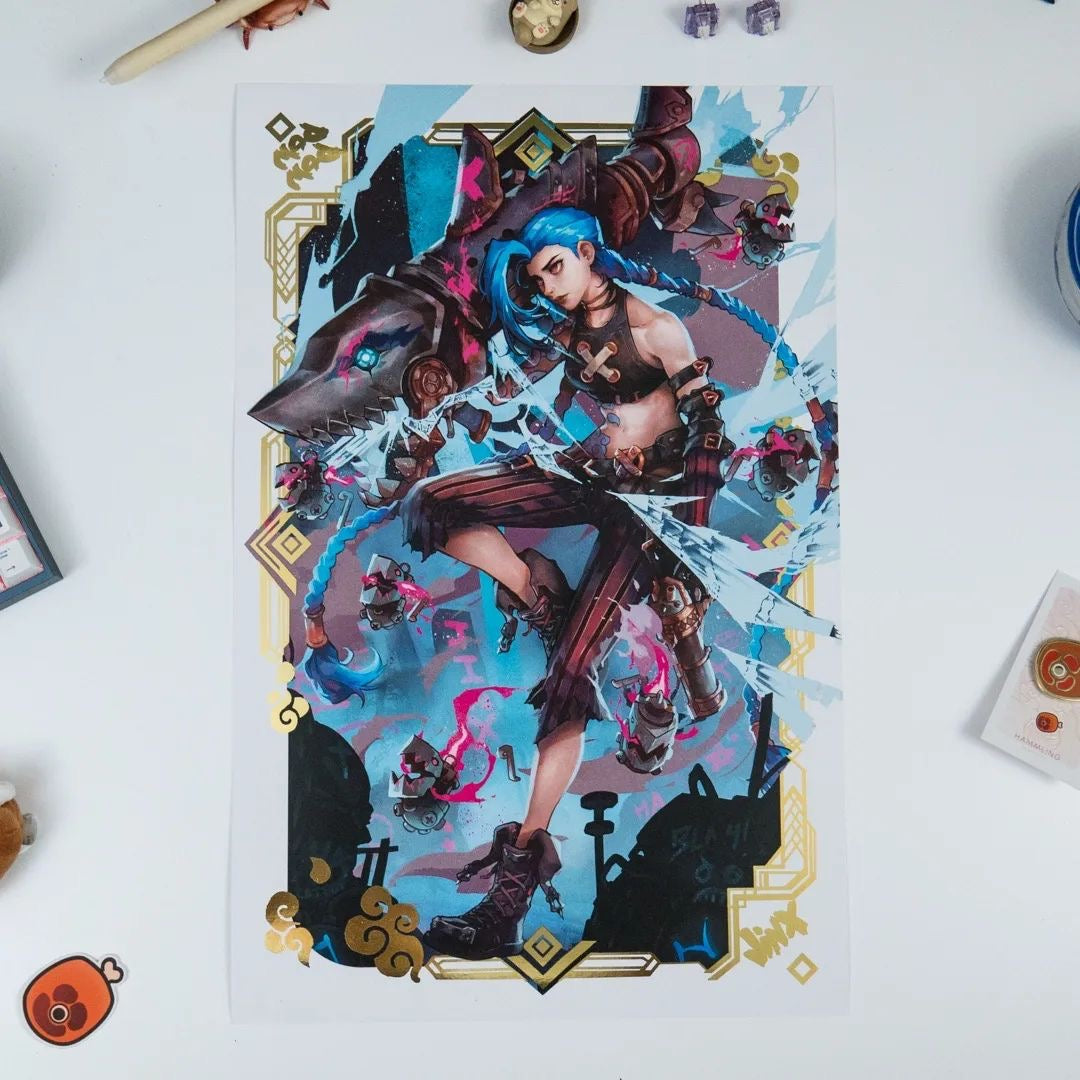 Kunstdruck Set "VI & Jinx" von Hammling