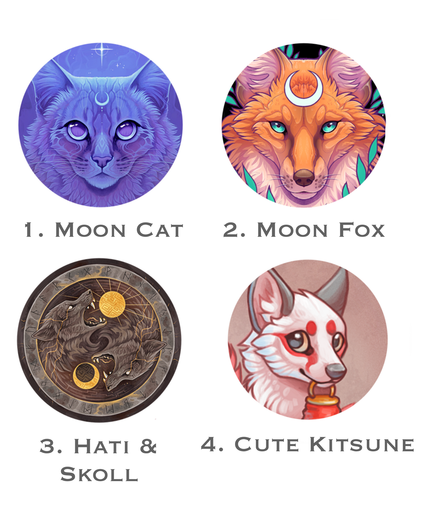 Animal Buttons