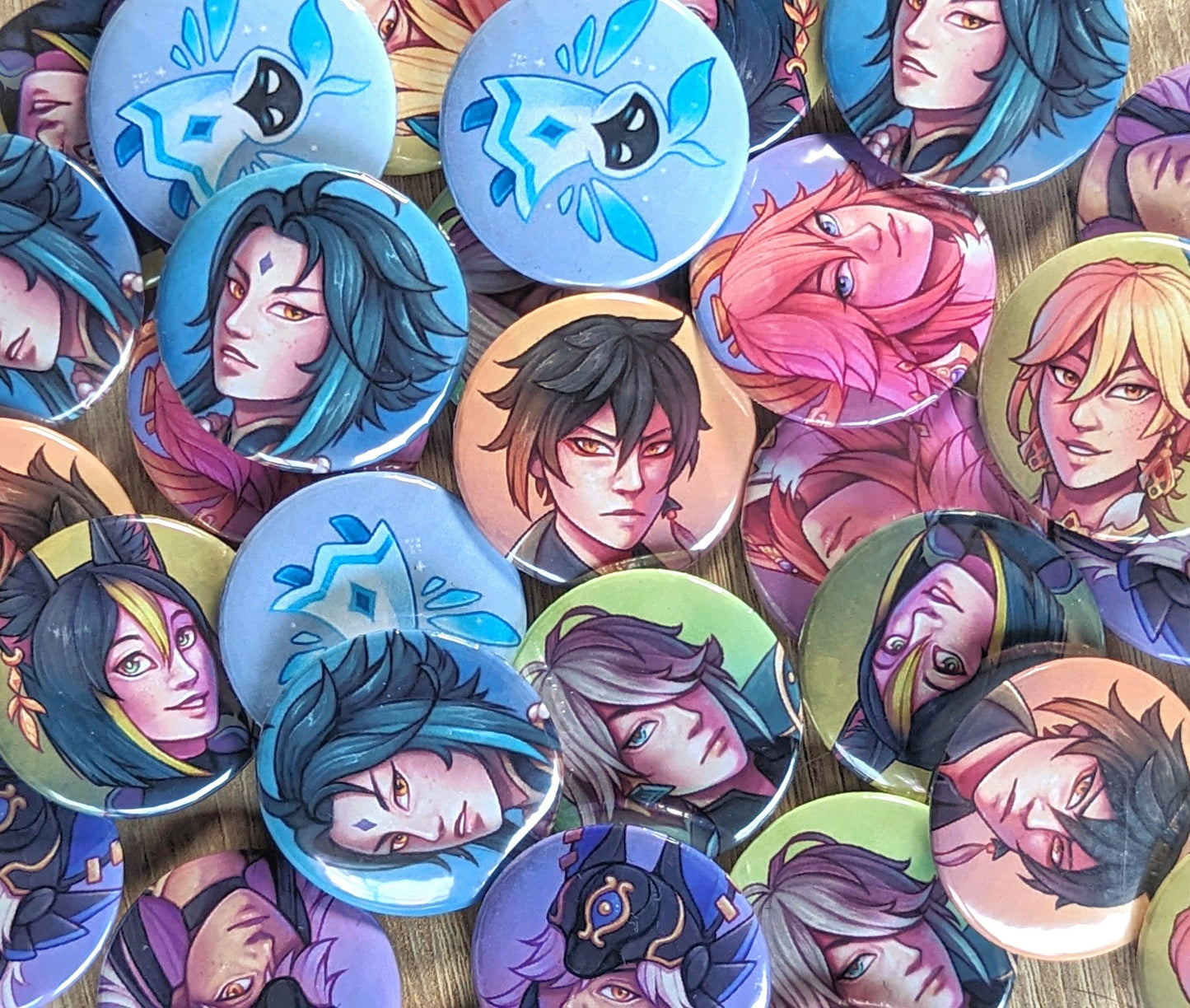 Buttons Genshin Impact