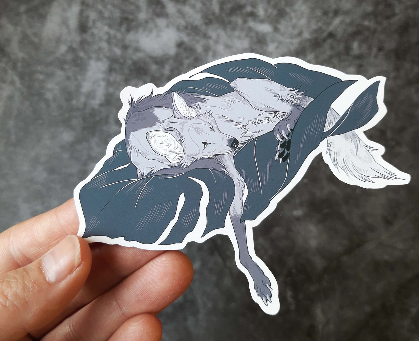 Sticker "Absence" von Gren Art