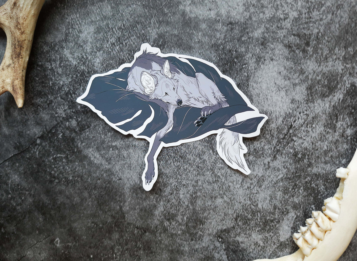 Sticker "Absence" von Gren Art