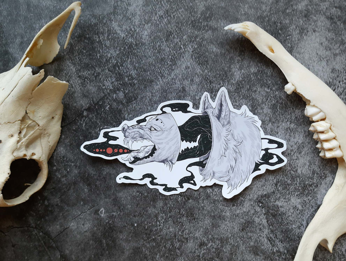 Sticker "Devourer" by Gren Art