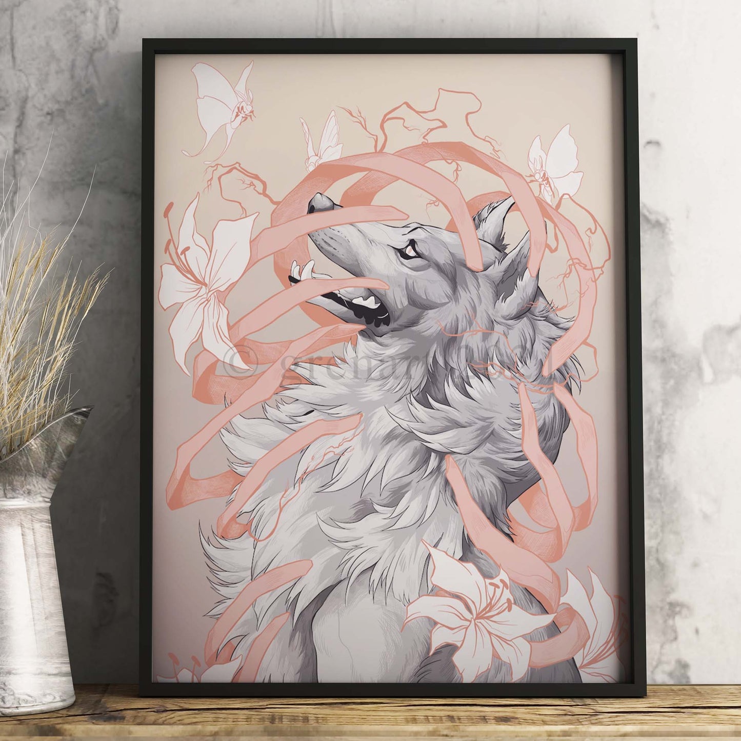 Kunstdruck "Hope is a prison" von Gren Art