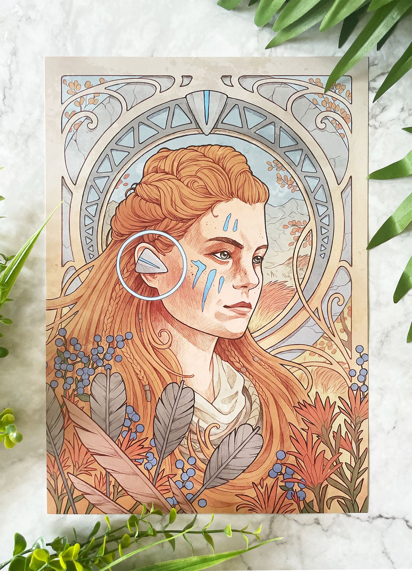 Kunstdruck "Aloy"