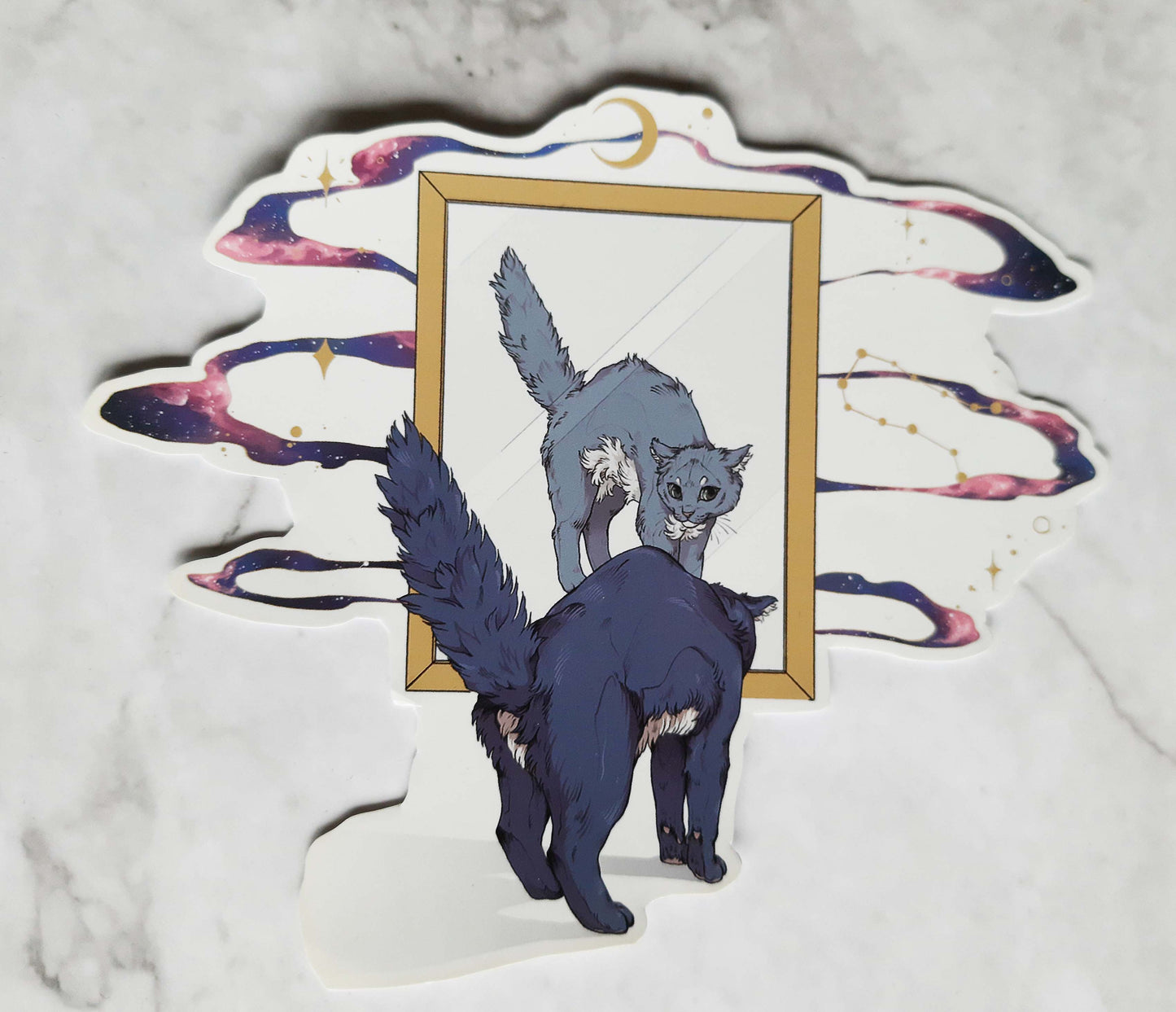 Sticker "Zodicats" von Gren Art