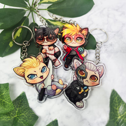 Keychain "Trigun Kitties"