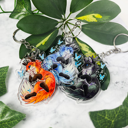 Keychain "Fairy Fox"