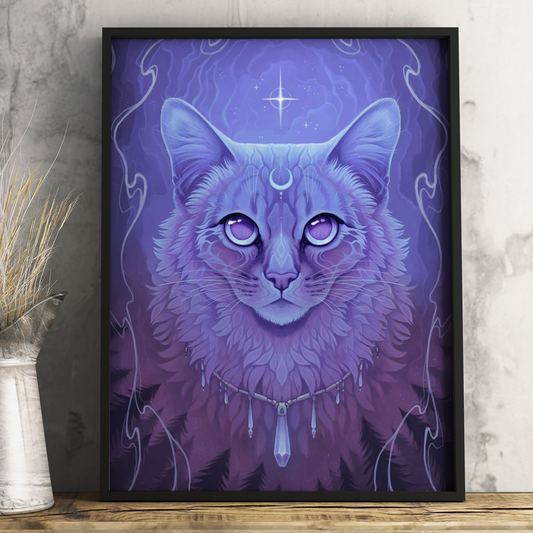 Art print "Goddess Of The Starry Night"