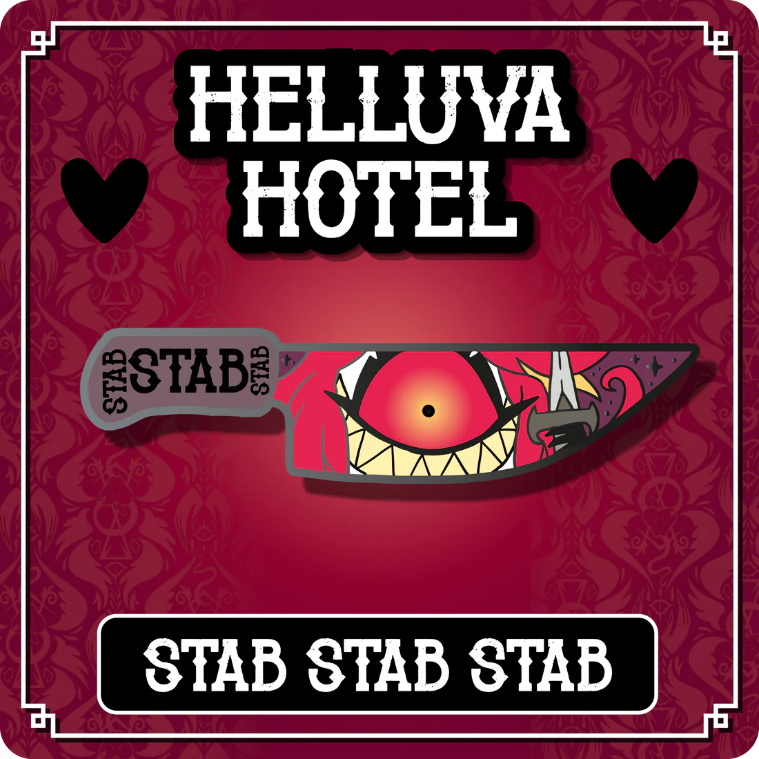 Pin "Hazbin Hotel Niffty Knive"