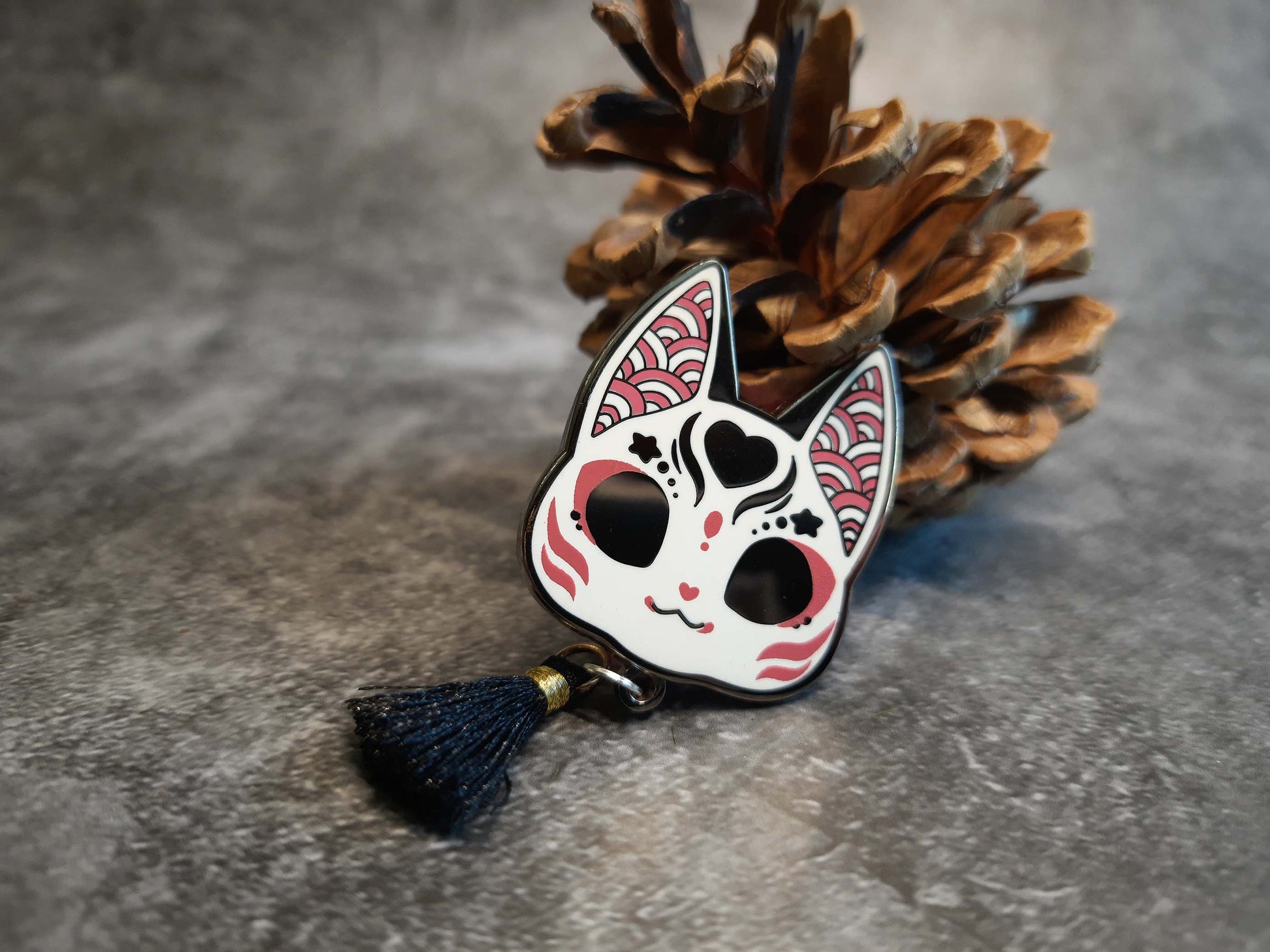 Kitsune Pin
