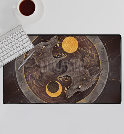 Gamemat / XL-Mousepad "Hati & Skoll"