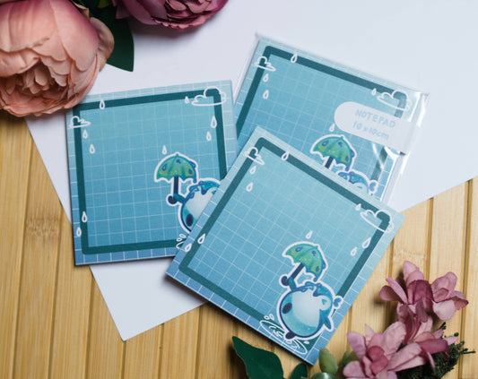 Cute Penguin Notepad 10x10cm