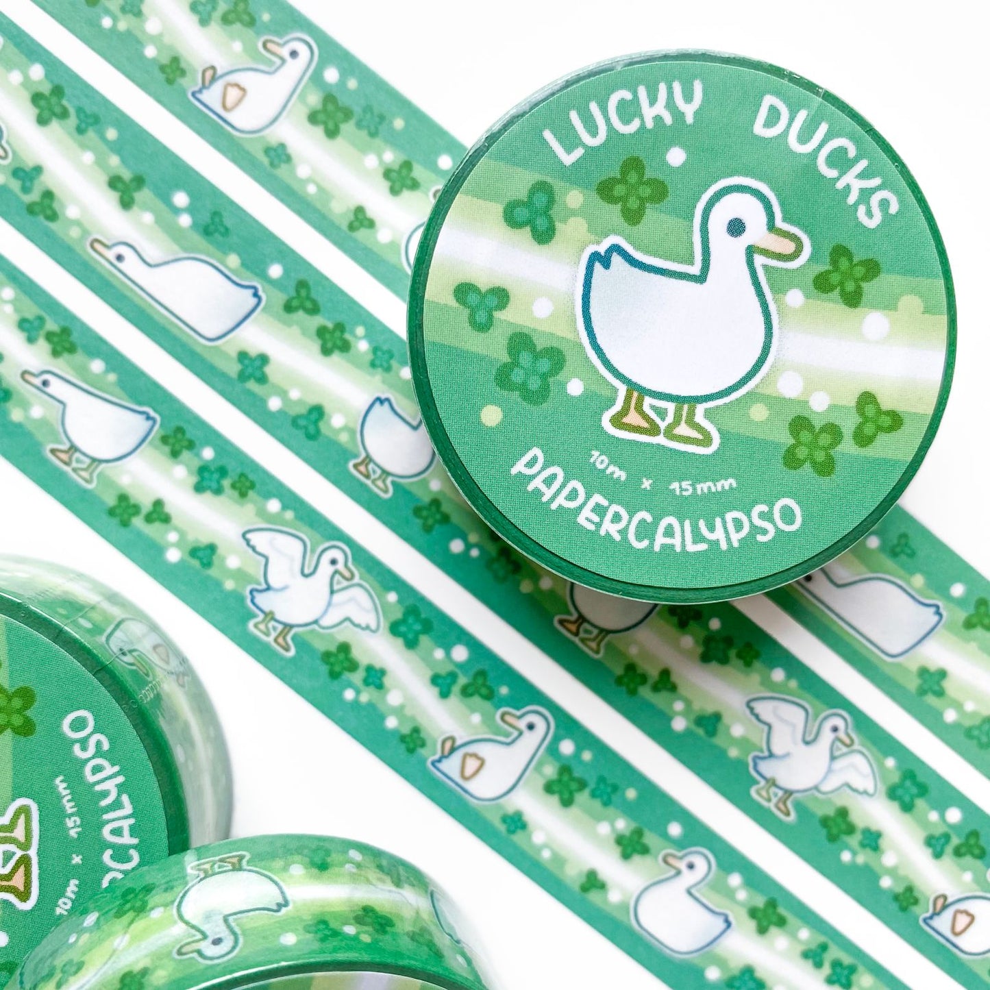 Washi Tape "Lucky Ducks"