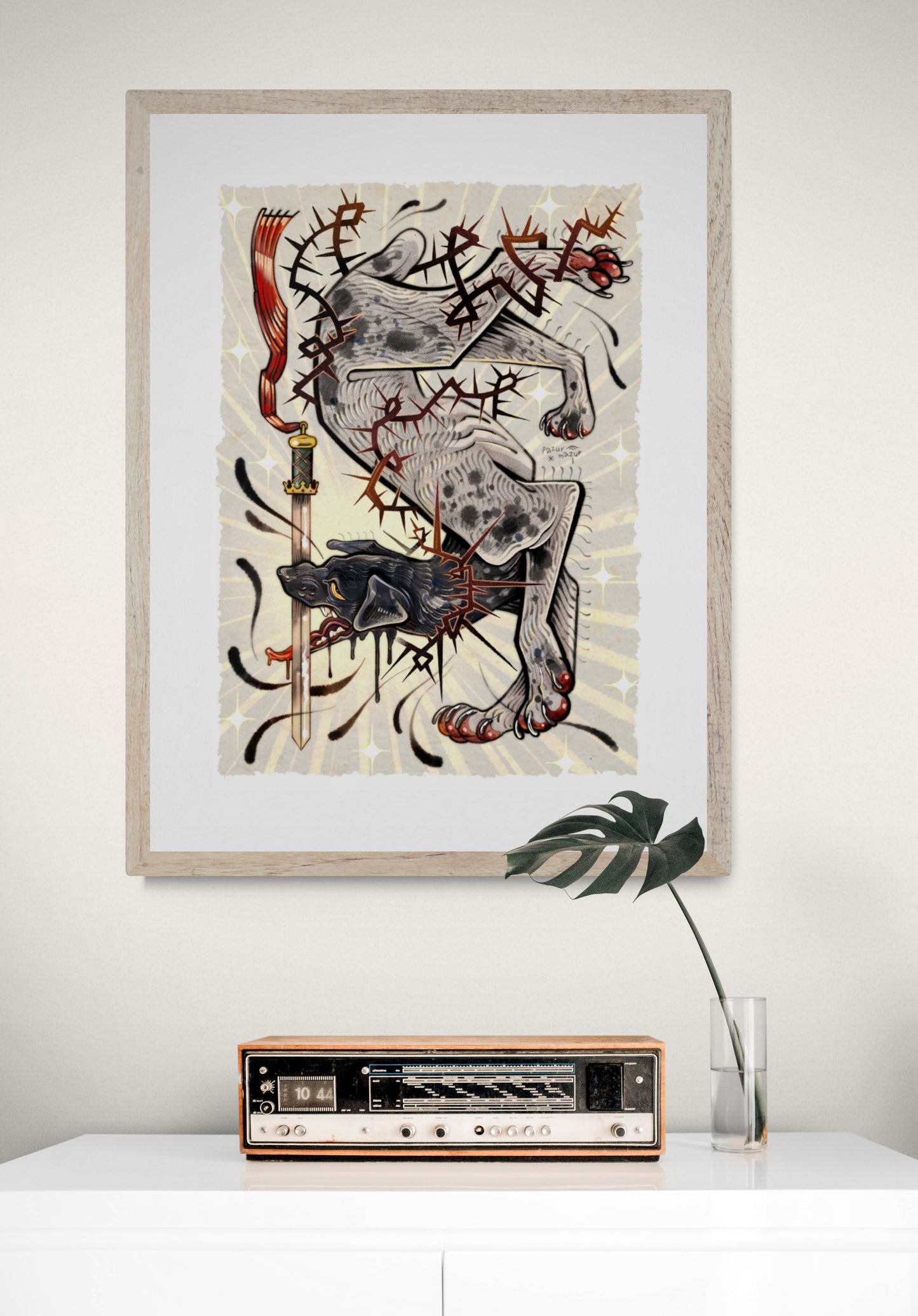 Art print "Thorn" by Pazurmazur