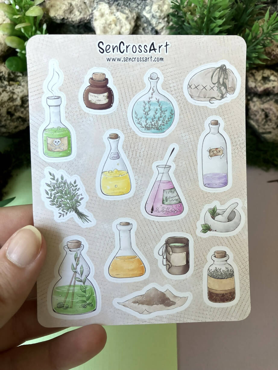Alchemy Kiss Cut Sticker Sheet