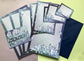 Blue Crystals Letter Set