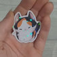 Sticker "Glückskatze" mit holographischem Effekt