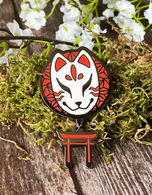 Pin "Kitsune Mask"