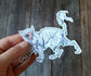Sticker "Mummy Cat" von Gren Art