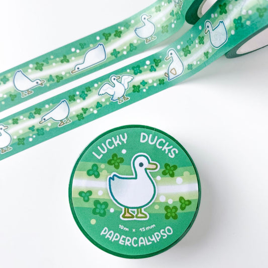 Washi Tape "Lucky Ducks"