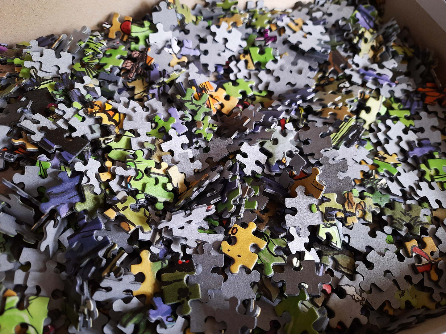 Puzzle 1000 pieces "Happy little Land of the Dead"