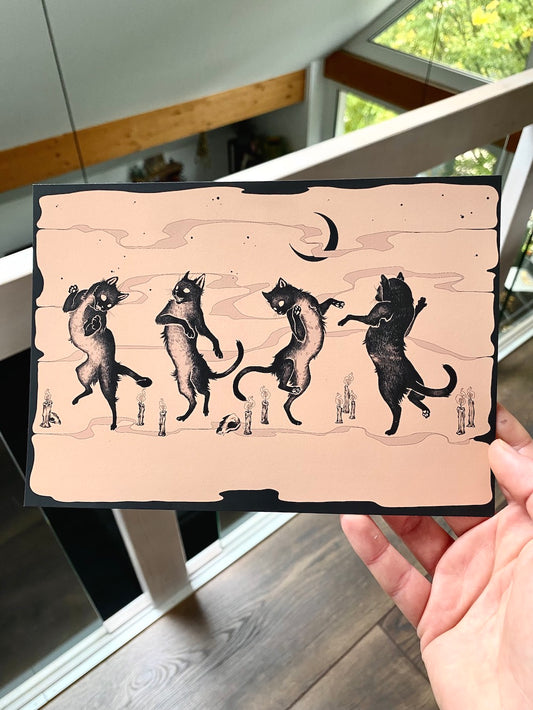 Kunstdruck "Summon demons" von Gren Art
