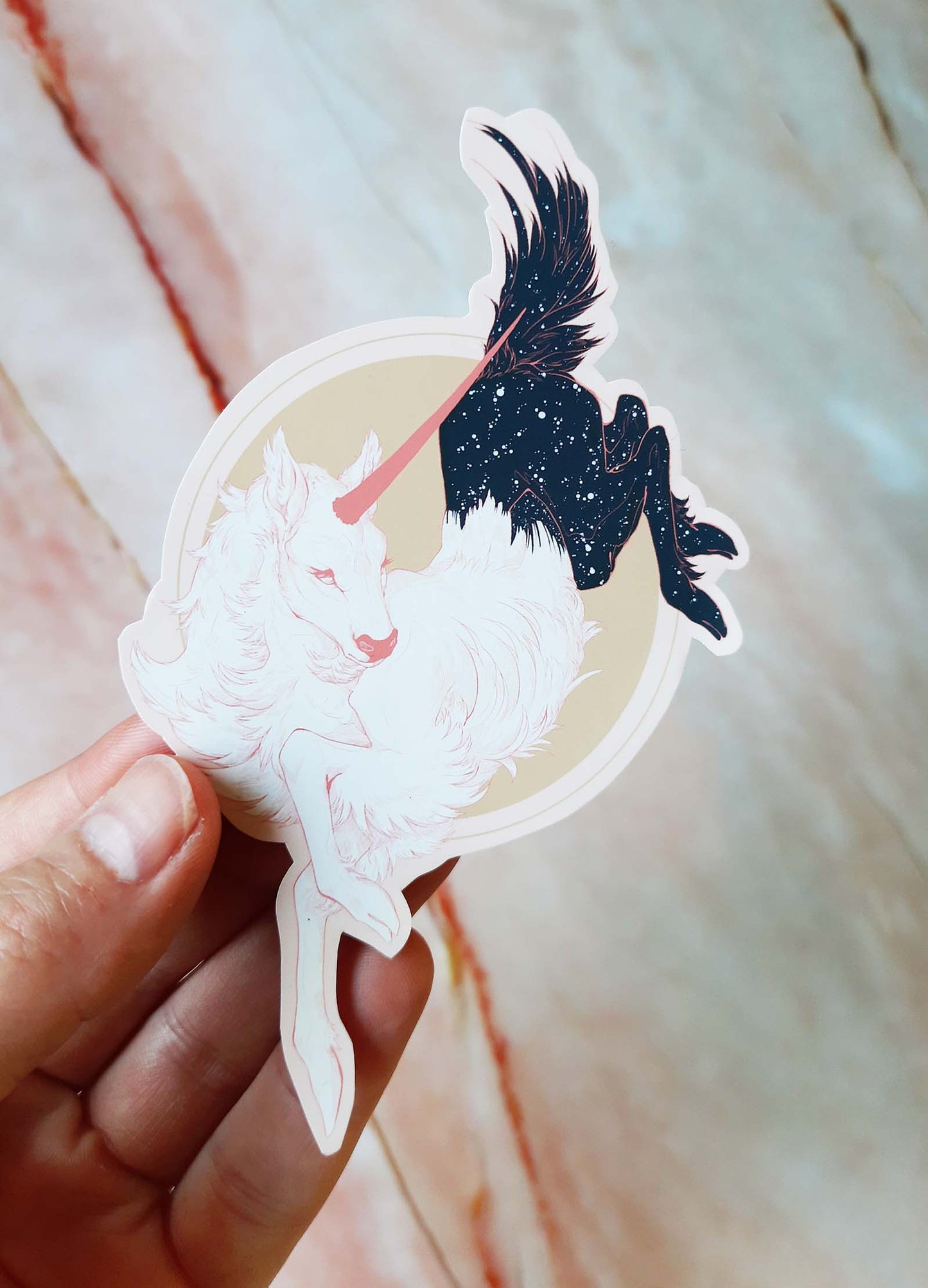 Sticker "Unicorn" by Gren Art